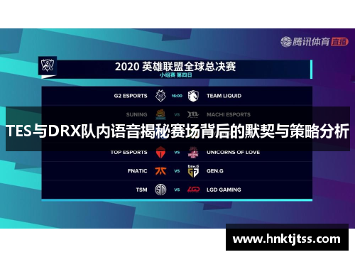 TES与DRX队内语音揭秘赛场背后的默契与策略分析